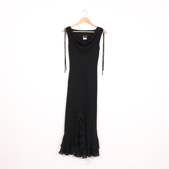 *Studio Y Little Black Sleeveless Maxi Dress - Picture 5 of 9